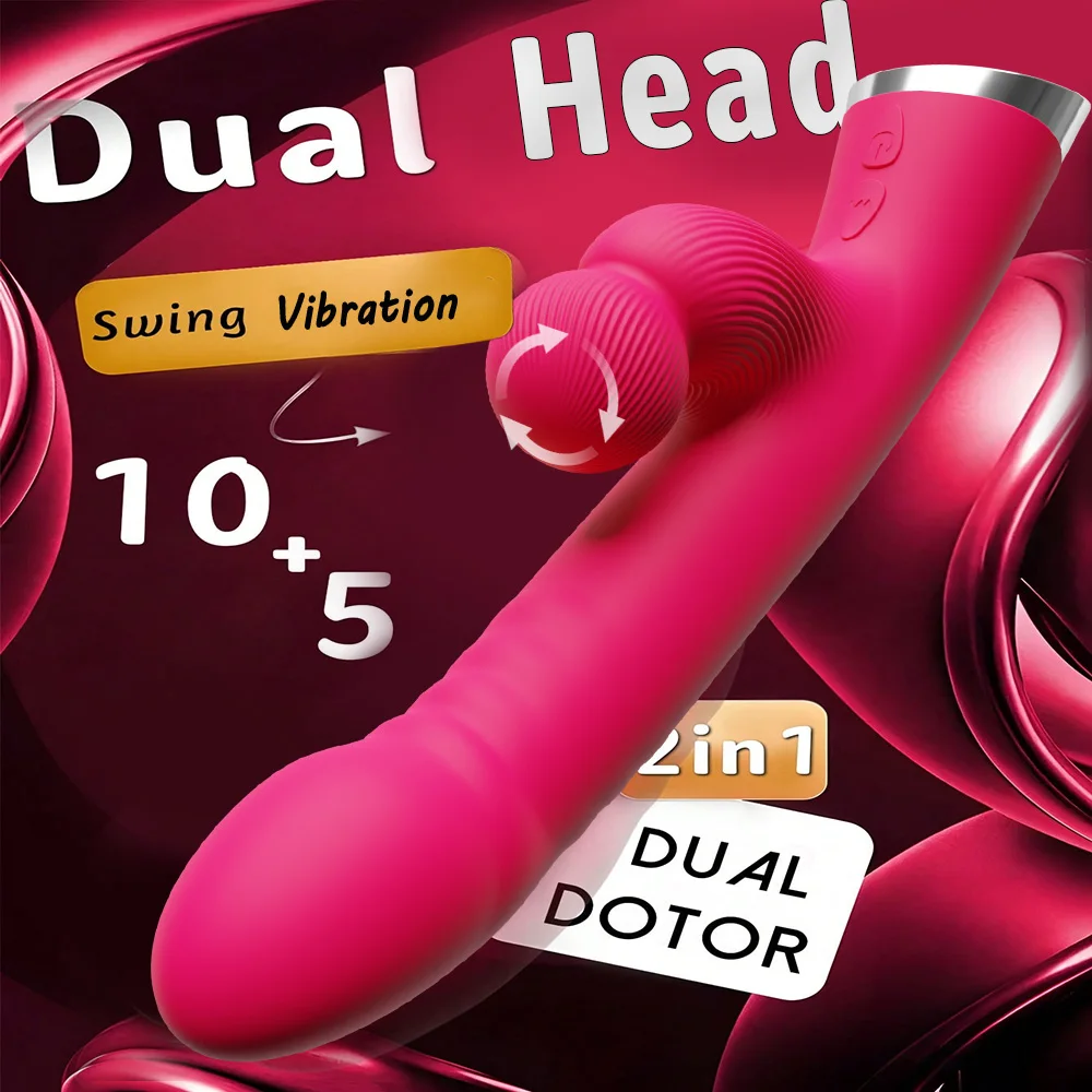 Rotierender einsteckbarer Vibrator Klitorisstimulation Erwachsenes Sexspielzeug Weibliche Vaginalmassage G-Punkt-Stimulation Vibrator Sexspielzeug