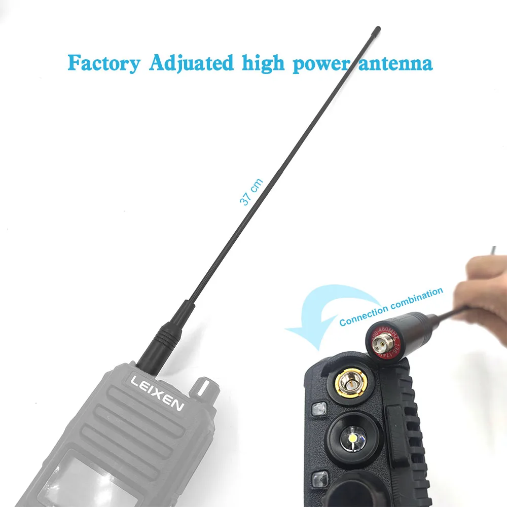 100% Original UV-25D Antenna SMA Famale 50ohm 144/430Mhz Gain (MAX) 2.15dbi/3.0dbi Maximum Power 25W