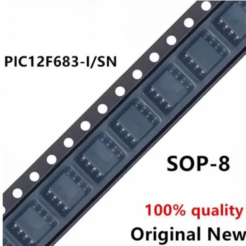 20 / lot  PIC12F683-I/Sn SOP8 PIC12F683-I Sop PIC12F683 Smd 12F683 Sop-8 Nieuwe En Originele Ic