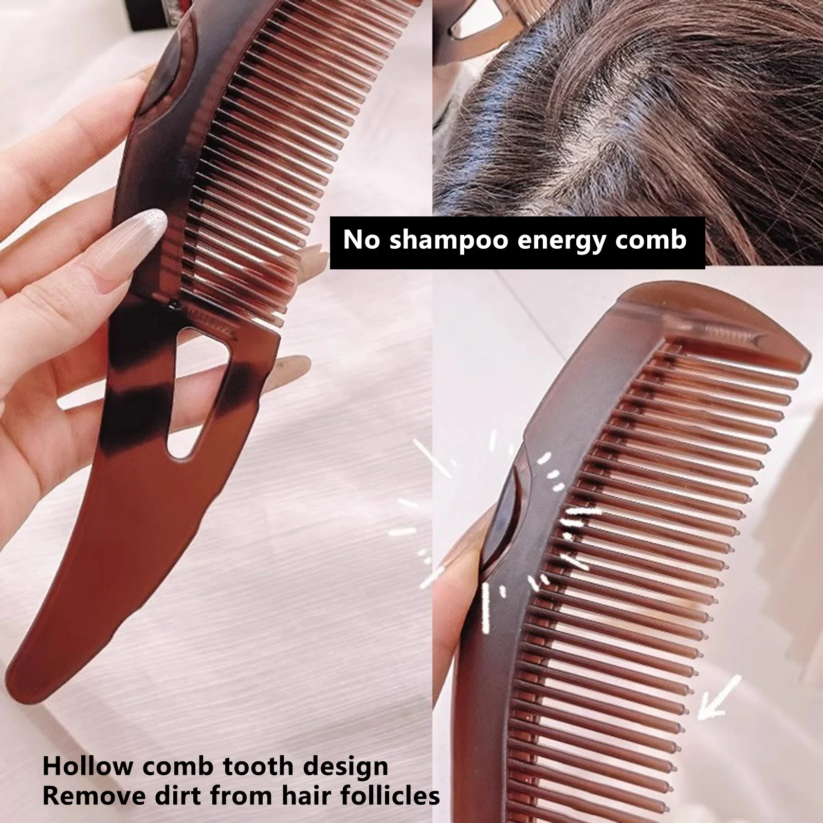 New Hot Healthier Scalp Hair Dressing Comb Energy Comb Core Hertz Energy Comb for Salon Hairdressing Styling Tools