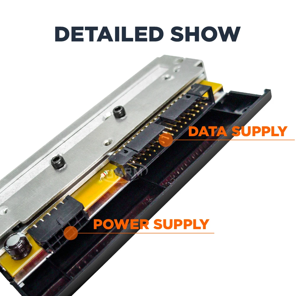UMRM Thermal Printhead for Zebra Z4M 203dpi Barcode Labels Printer Printing Machine Parts Office Factory Replacement G79056-1M