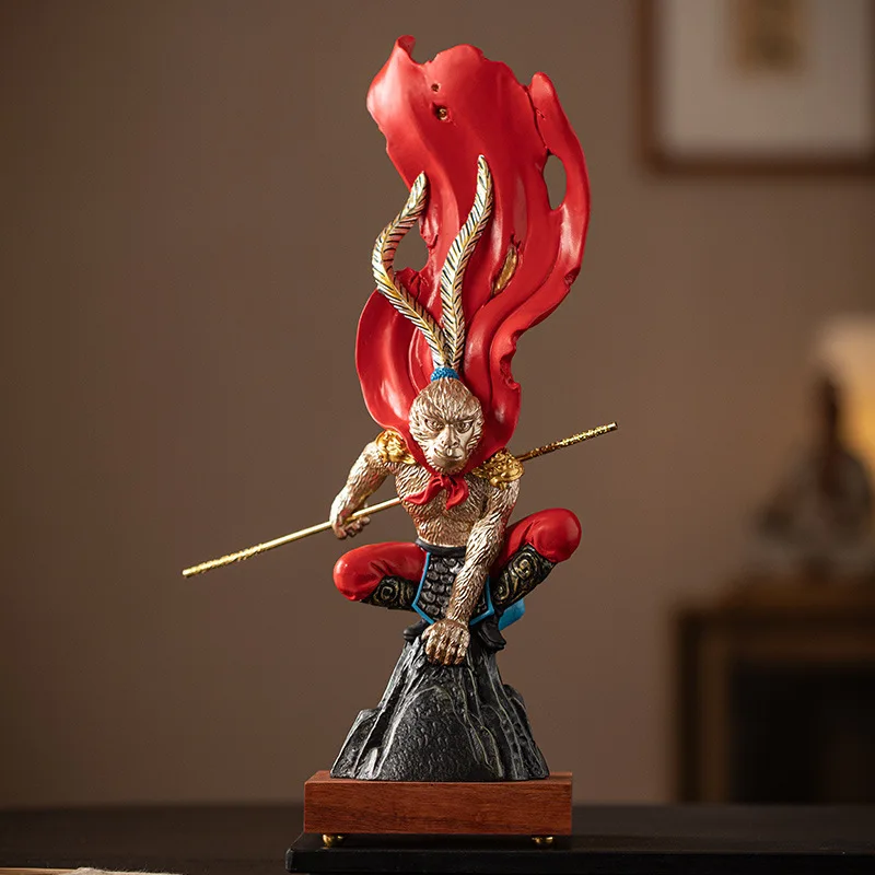 CZ Creative Monkey King Return Monkey King Ornament Home Office Workstation Desktop Ornament