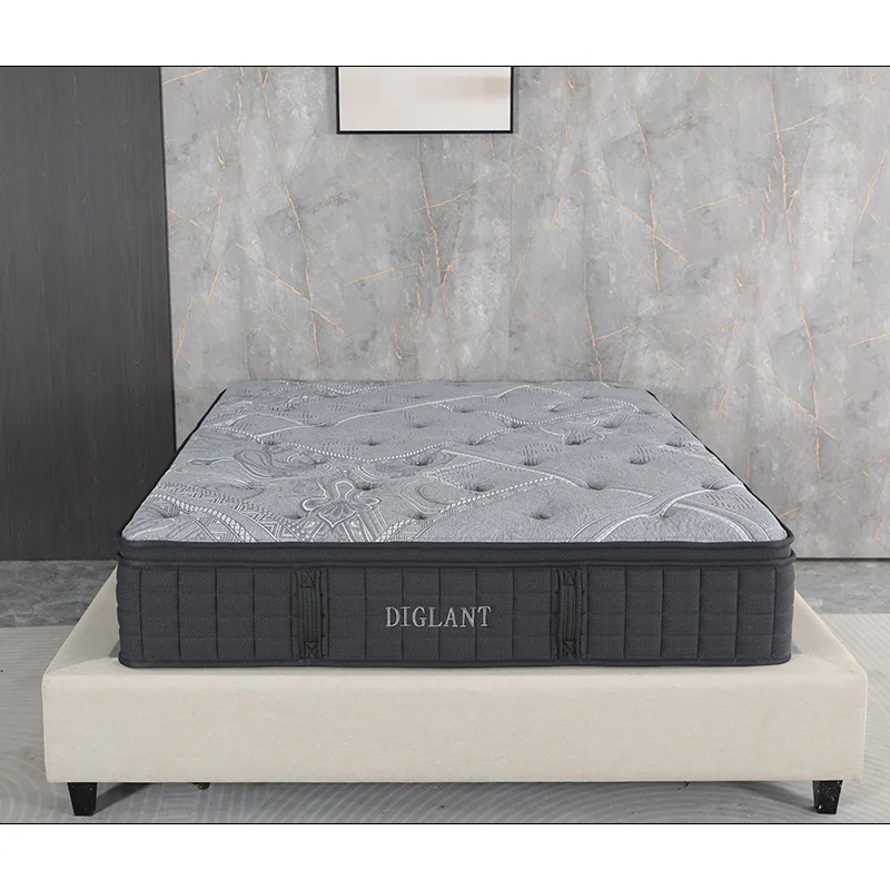 Cool Sleep Tech 5 Zone Pocket Spring Hotel Style Mattress Roll Pack Spring Mattress Compressed Mattress Bed in a Box