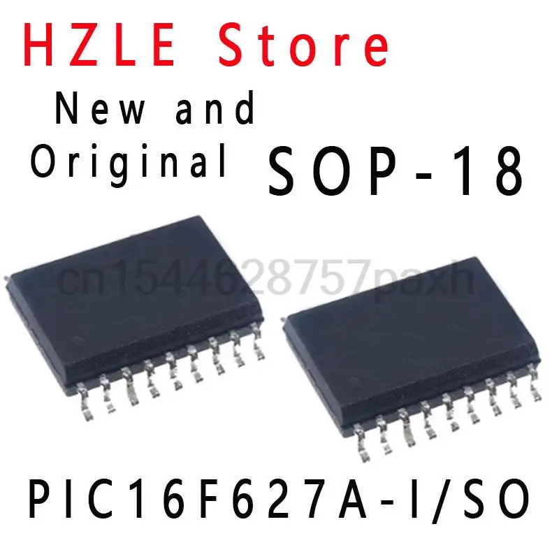 10PCS New and Original PIC16F628A-I/SO PIC16F627A I/SO PIC16F628A I/SO SOP-18 RONNY IC  PIC16F627A-I/SO