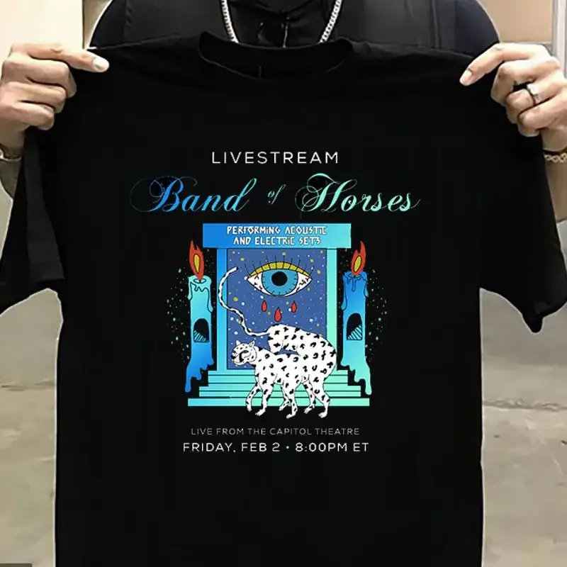 Band Of Horses Tour 2024 Music Rock T Shirt Cs686