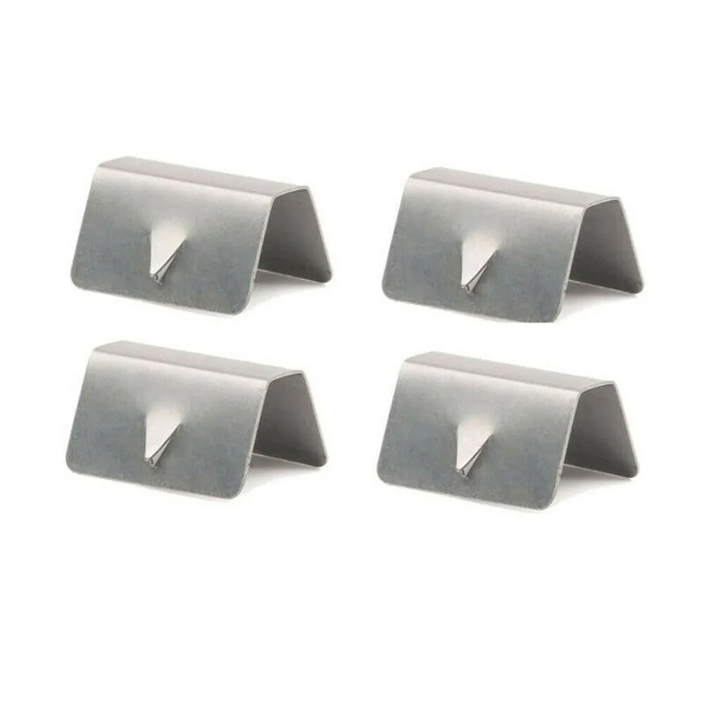 Secure Fit Clips, Stainless Steel Construction, Keep Wind Deflectors in Place, Ideal for Heko G3 Sned Clip, Set of 12