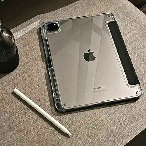 Nueva Funda acrílica HD para iPad Pro M5 11 13 pulgadas Funda para Ipad Pro 6a generación (M5) Funda con portalápices Funda a prueba de golpes