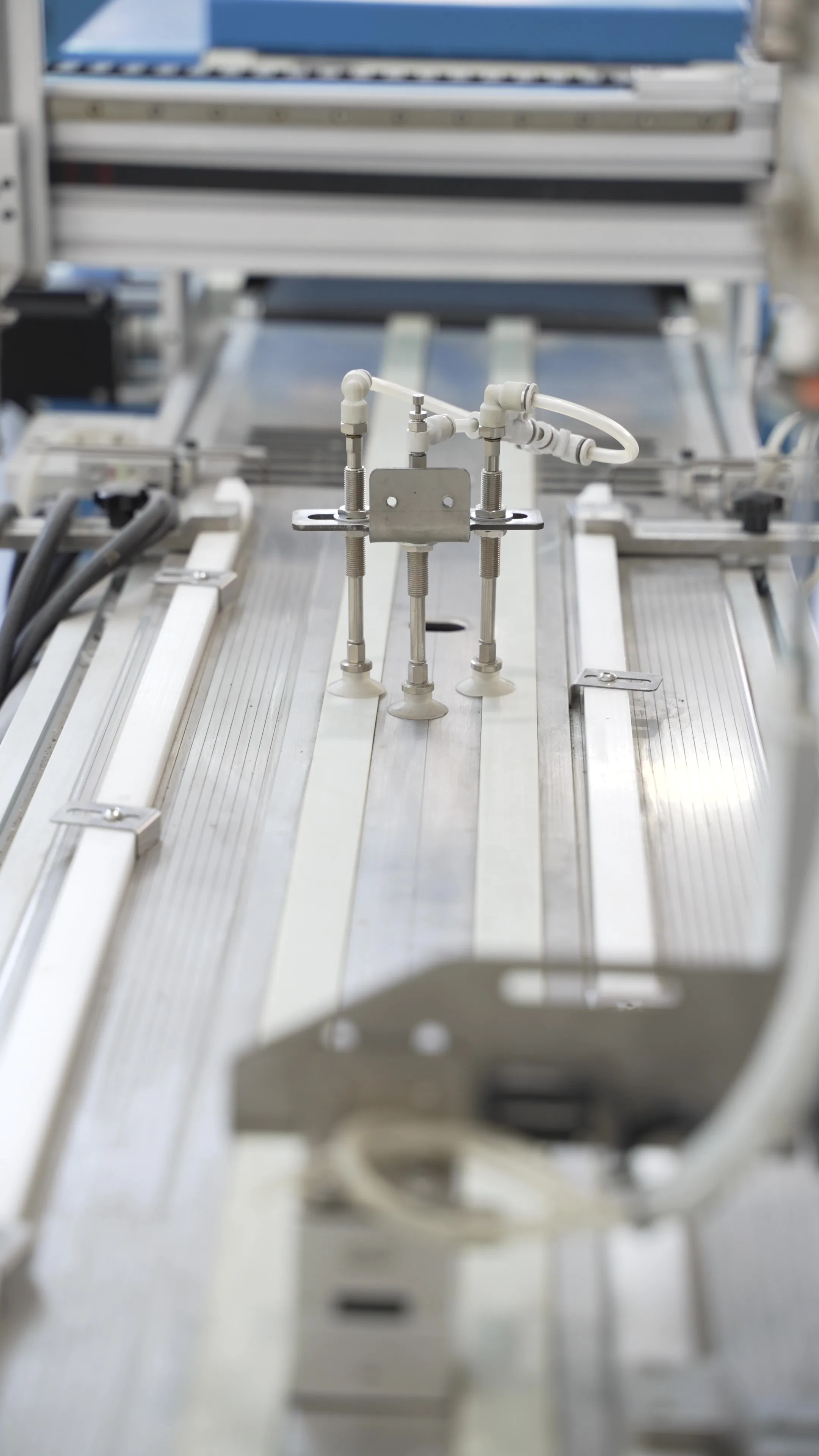 Ultima tecnologia Tessili per la casa Macchina da disegno a tratteggio Forte forza di compressione Bassa tensione Lunga durata con motore centrale