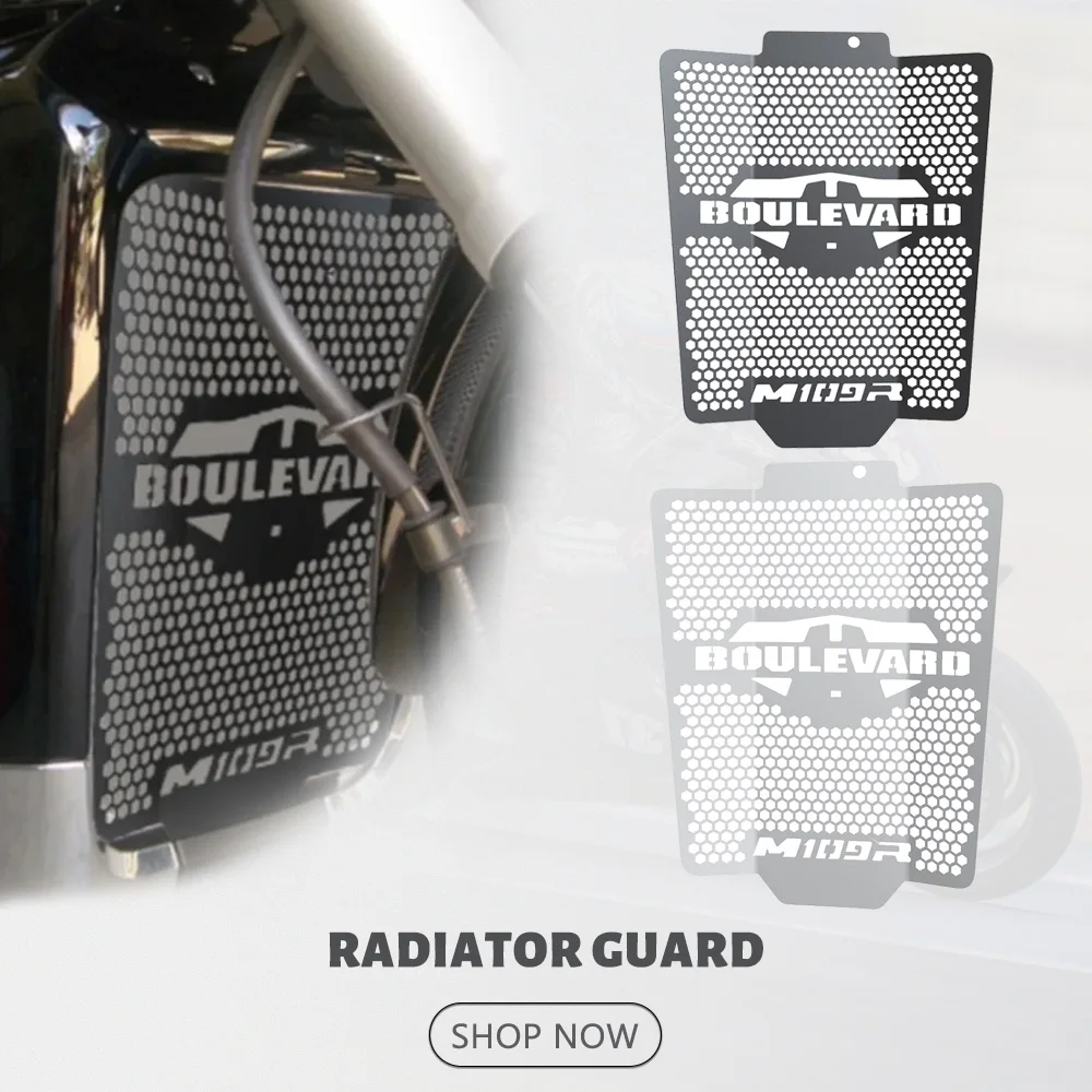 

VZR 1800 Motorcycle Aluminum Radiator Protective Grille Cover Guard For Suzuki Boulevard M109R Intruder M1800R VZR1800 2006-2024