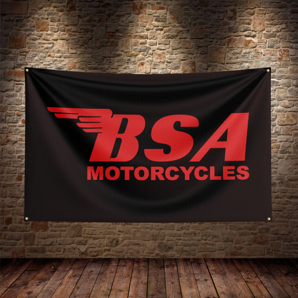 

3X5Ft BSAs Flag Polyester Printed Car Banner For Decor