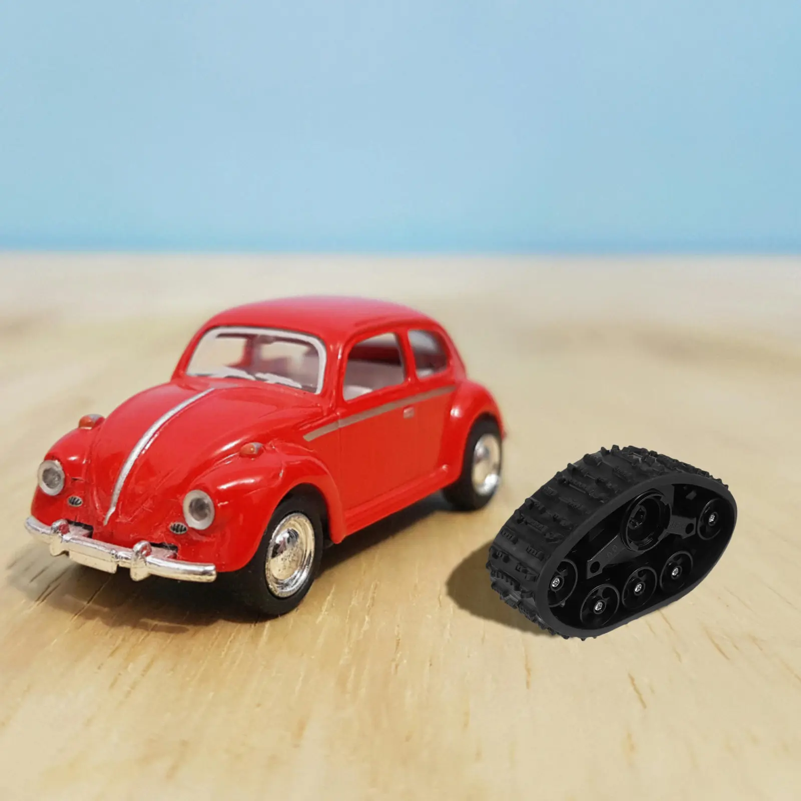 Rc Snow Tank Track Wheel for Off-Road Crawler Upgrade Traction Enhancement Antislip Design Easy Install DIY Plastic Robot Wheel