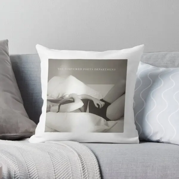 The Tortured Poets Department  Printing Throw Pillow Cover Decor Decorative Comfort Bed Fashion Pillows not include One Side