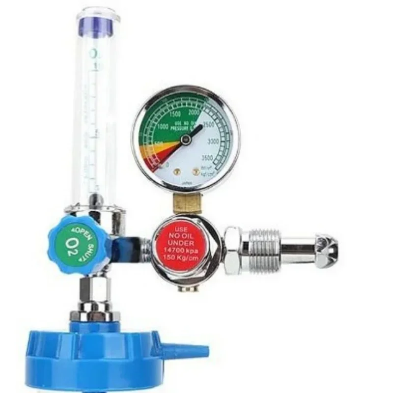 

WX-YQ-03 Buoy Oxygen Inhaler Reducer Oxygen Gauge Pressure Gauge 25MPA Buoy Oxygen Inhaler G5/8 '