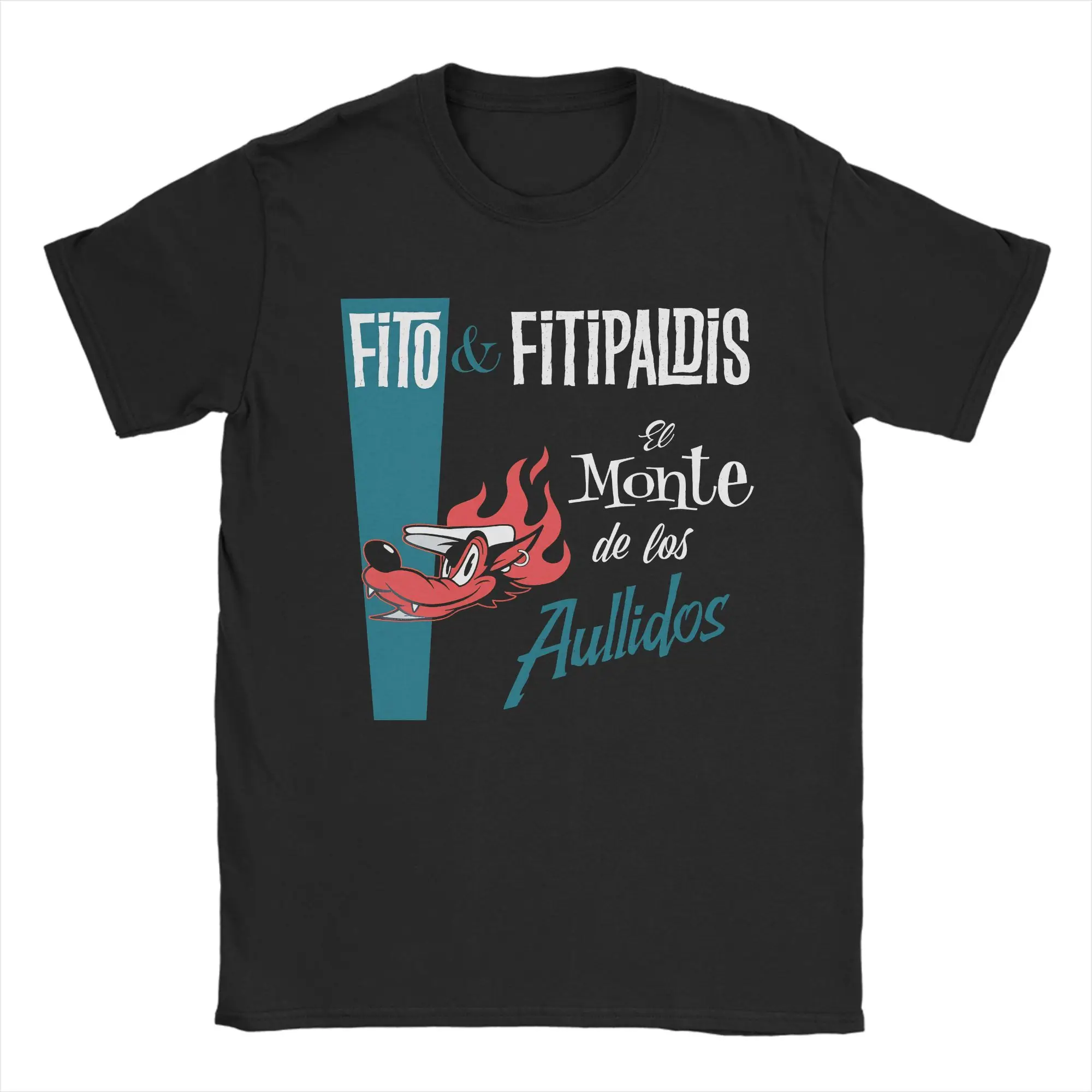 T-shirts Fitos Fitipaldis Band Rock pour hommes, vêtements en coton, à la mode, à manches courtes, à