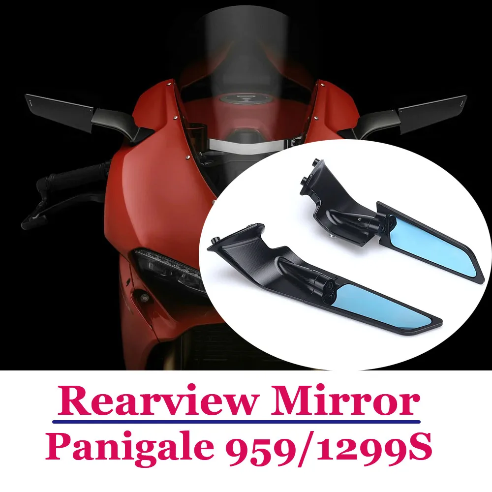 

Motorcycle Rearview Mirror For Ducati Panigale 959 Corse Panigale 1299 S New Aluminum Rotatable Invisible Kit Rearview Mirror