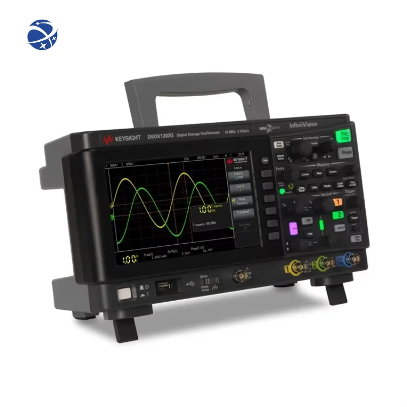 Agilent DSOX1204G KEYSIGHT راسم الذبذبات 50 ميجا هرتز 2 قنوات تناظرية راسم الذبذبات الأساسي الرقمي