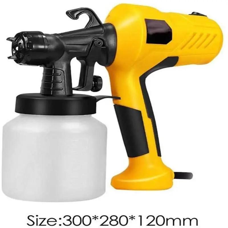 

400W High Voltage Electric Paint Spray Gun Pneumatic Tool Paint Sprayer Portable Pneumatic Spray Kit EU Plug