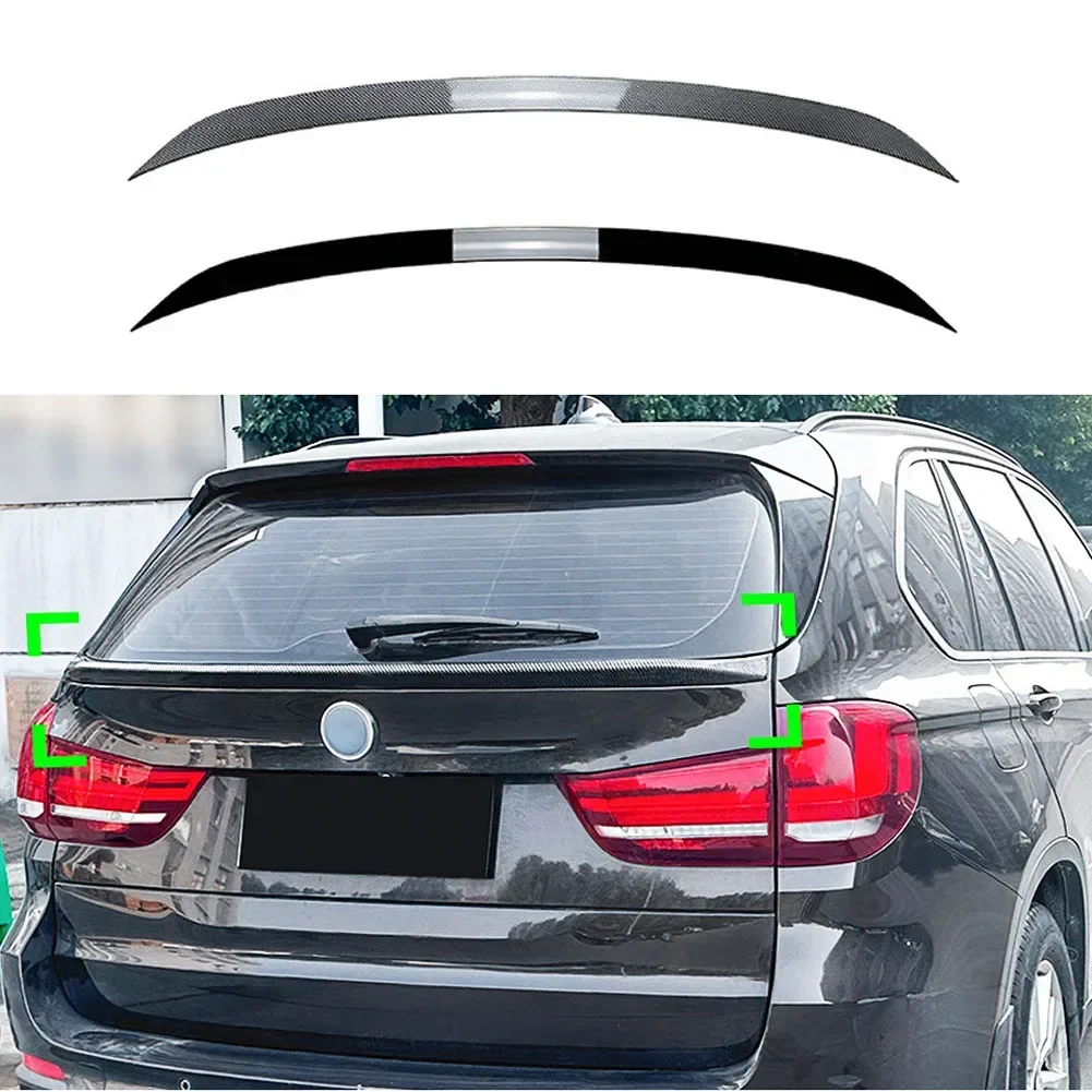 

Car Middle Spoiler Glossy black rear roof spoiler fender modification For BMW X5 F15 2014-2018