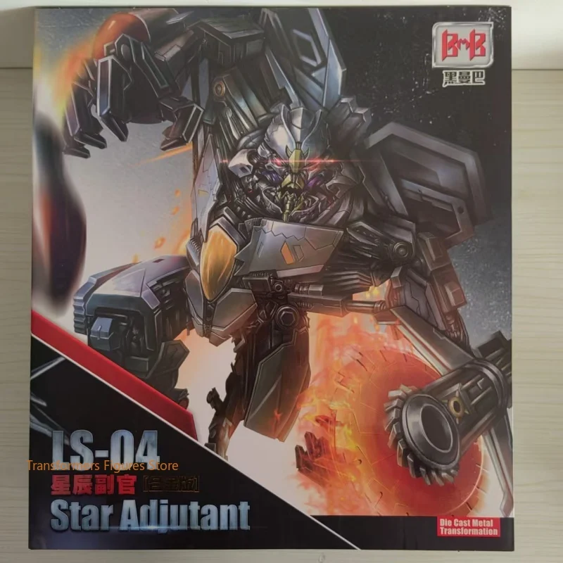 متوفر في المخزون فيلم المحولات 5 BMB ستار Adjutant LS-04 Starscream عمل الشكل أنيمي المنقولة روبوت نموذج تحصيل اللعب الهدايا