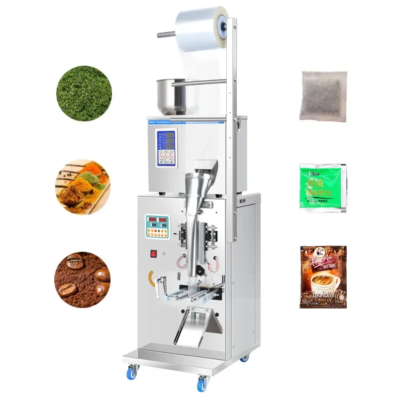 

New intelligent system high quality baked peanut chocolate bar granule automatic sealing and packaging machine