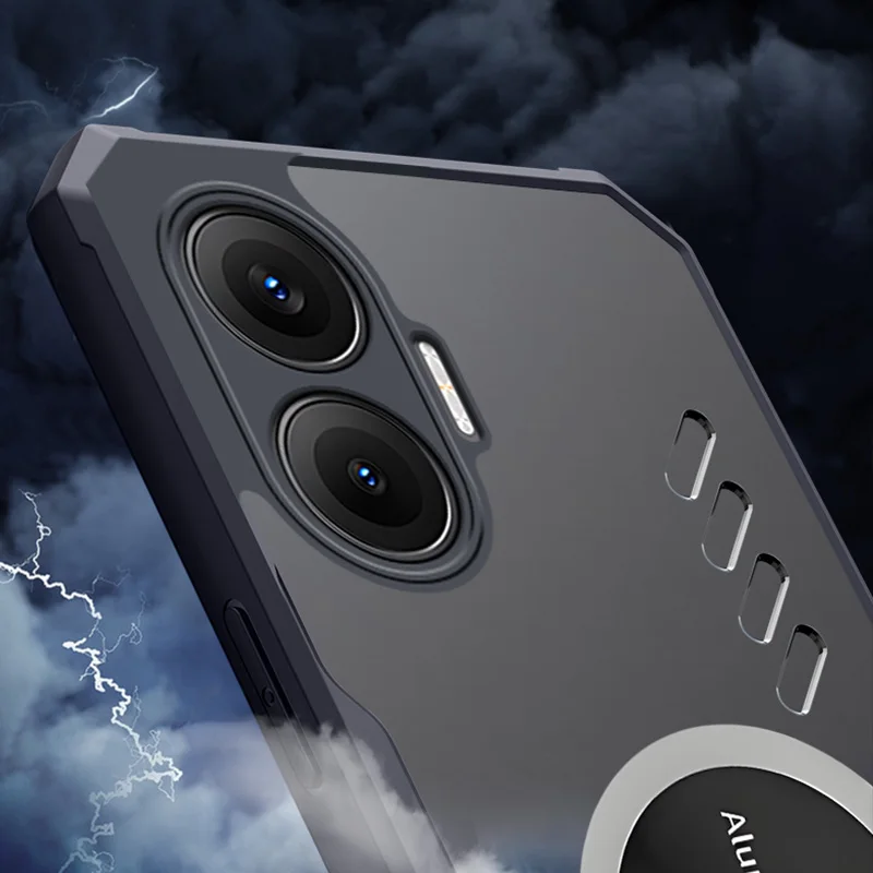 Transparente Capa für Redmi Turbo 4 Pro Hülle HD Clear Wärmeableitungsschutz Handyhülle für Xiaomi Redmi Turbo 4 Funda