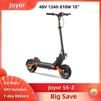 JOYOR S5-Z Adult E-Scooter 600W Motor Escooter 48V 13Ah Battery 10'' Tires 25km/h Speed 55km Range Foldable Electric Scooter