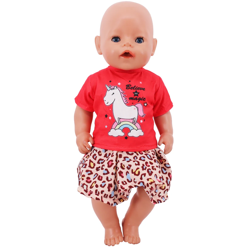 Lovely Red Series Doll Accessories Clothes Swimwear Mini Bow Dress For 43Cm Rebirth Doll 18Inch Baby Doll DIY Toy Gifts