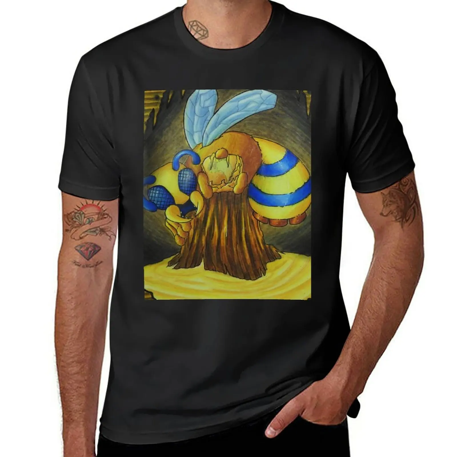 Queen Bee Terraria T-Shirt blacks animal prinfor boys designer t shirt men