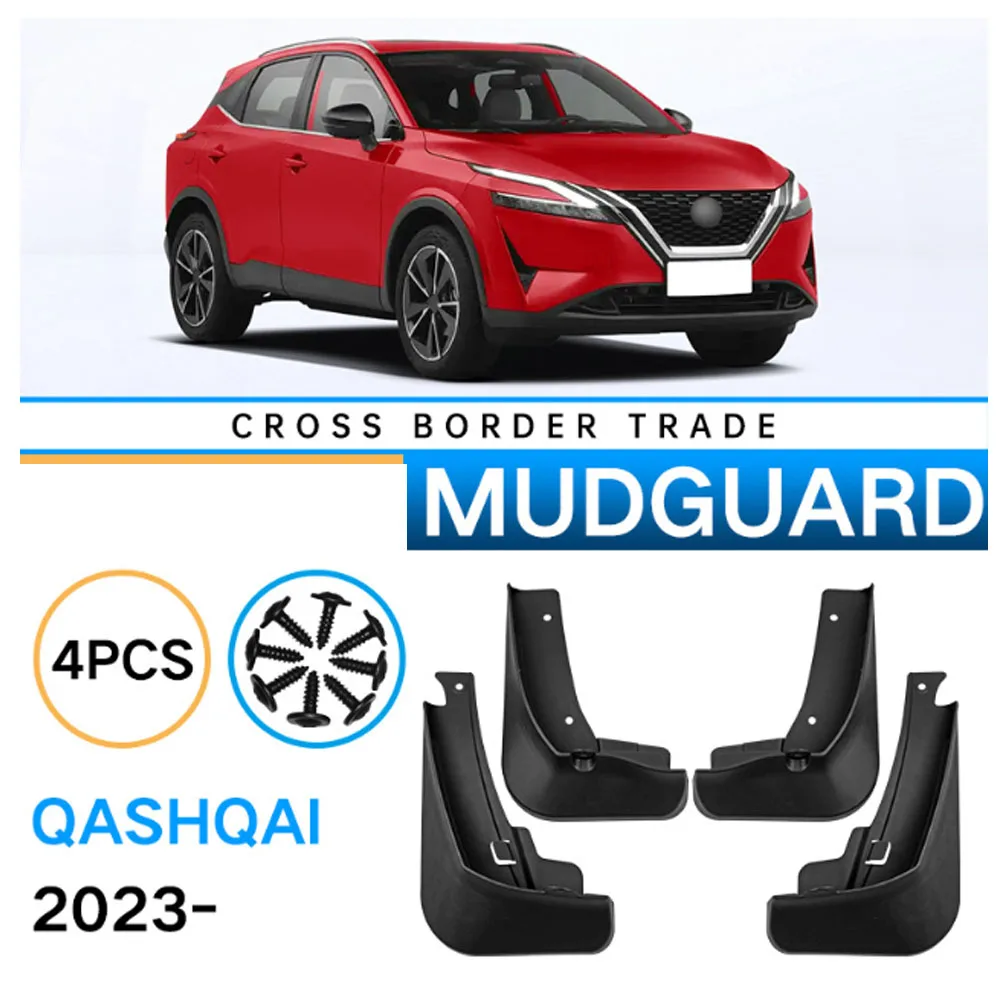 

For Nissan Qashqai J11 Car Mudguards ABS Mud Guards Fender Flare Mudflaps Exterior Parts Auto Accessories