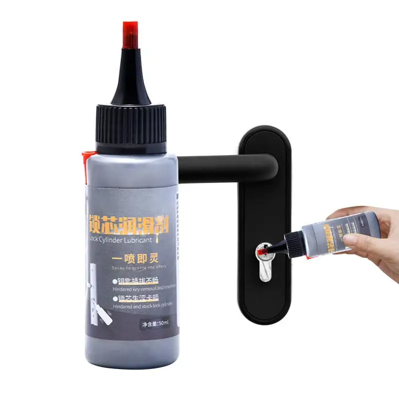 Dry Graphite Powder Lubricant High Purity Lock Core black Cover Lubricant Household Supplies For Keys Door Window Guides