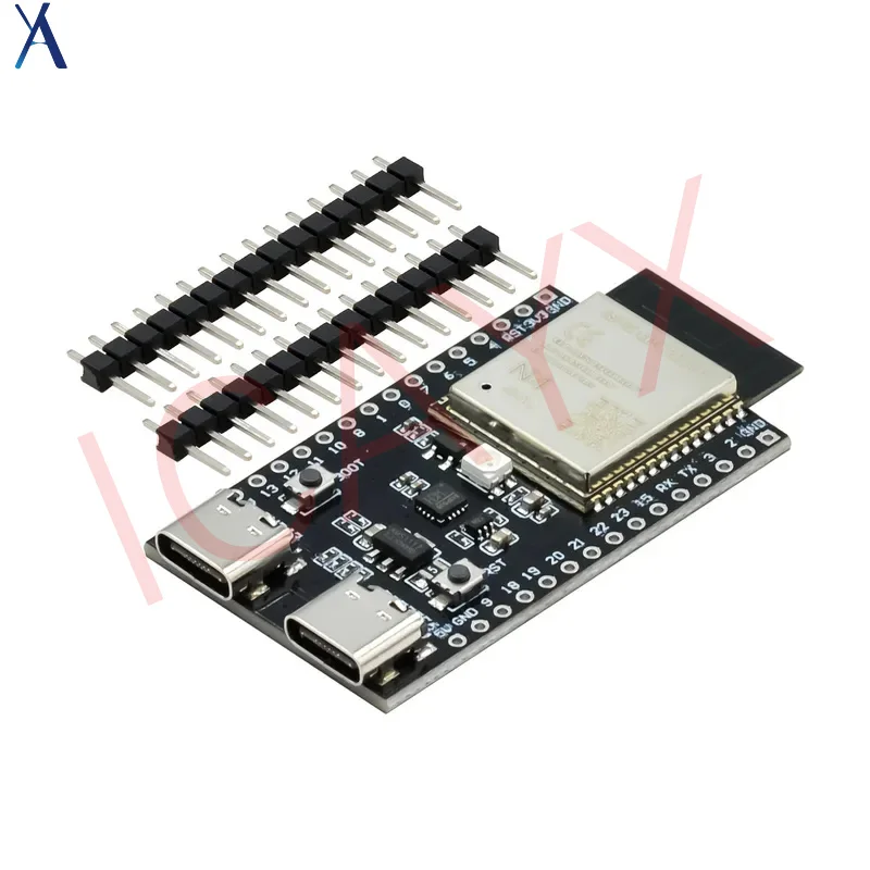 Placa de Desenvolvimento ESP32-C6 ESP32 WiFi+Bluetooth Internet das Coisas Dual Tipo-C Placa ESP 32 Core ESP32-C6-DevKit C para Arduino