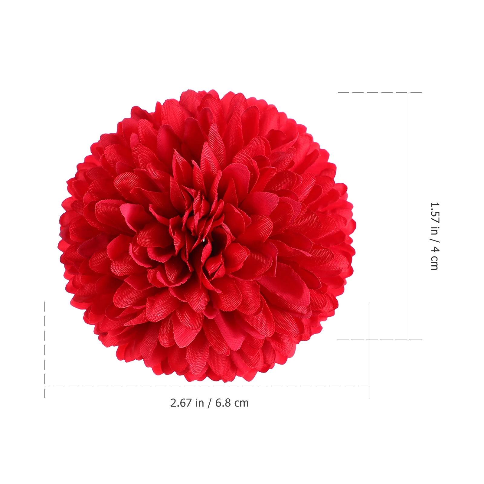 

50 Pcs Artificial Chrysanthemum Wedding Party Decoration Simulation Thous Layer Chrysanthemum Flowers Store Layout nament
