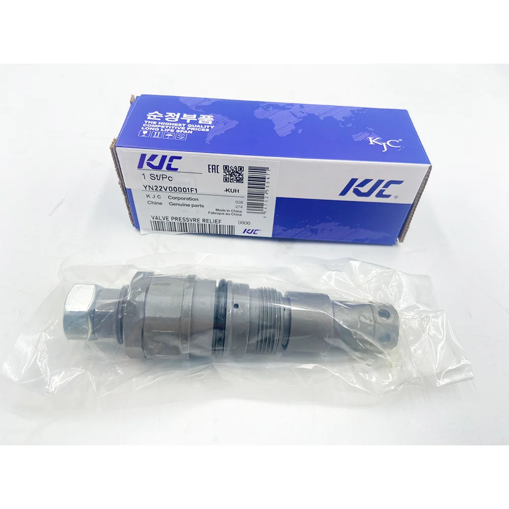YN22V00001F1 YN22V00001F8 Main Relief Valve for Kobelco SK200-5 SK200-6 SK200-6E SK200-8 Excavator
