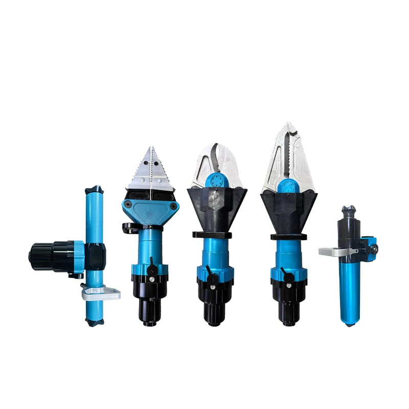 Electric Hydraulic Rescue Cutter 735KN Shear Force 170mm Opening Fire Emergency Tool 35mm Steel Cutting Capacity 149kg Weight