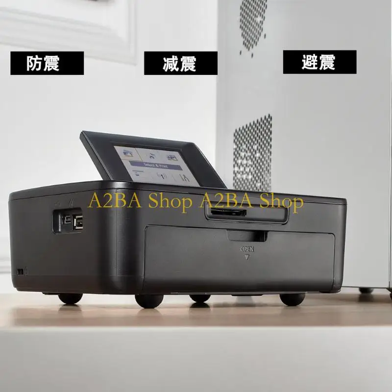 A2BA 8Pcs Silicone Speaker Vibration Dampening Feet for Enhances Sound Stability and Secure AntiSlip Design