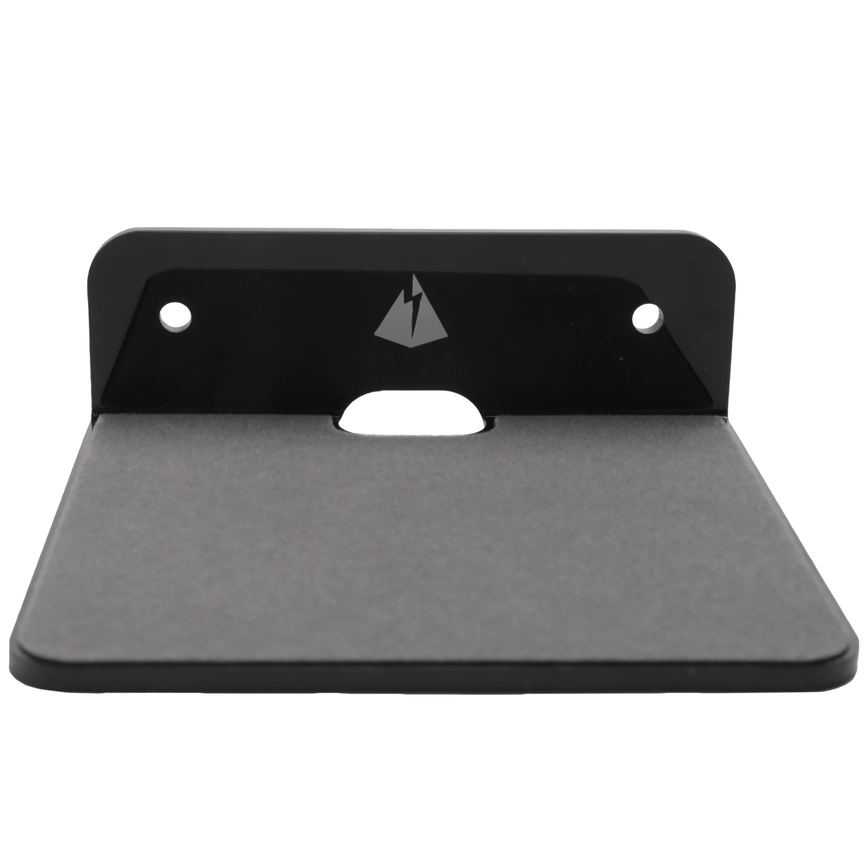 DT39 Wall Shelf Speaker Stand, Small Wall Shelf Speaker Mount for Bluetooth Speaker, Cell Phones, Display Shelf (Black)