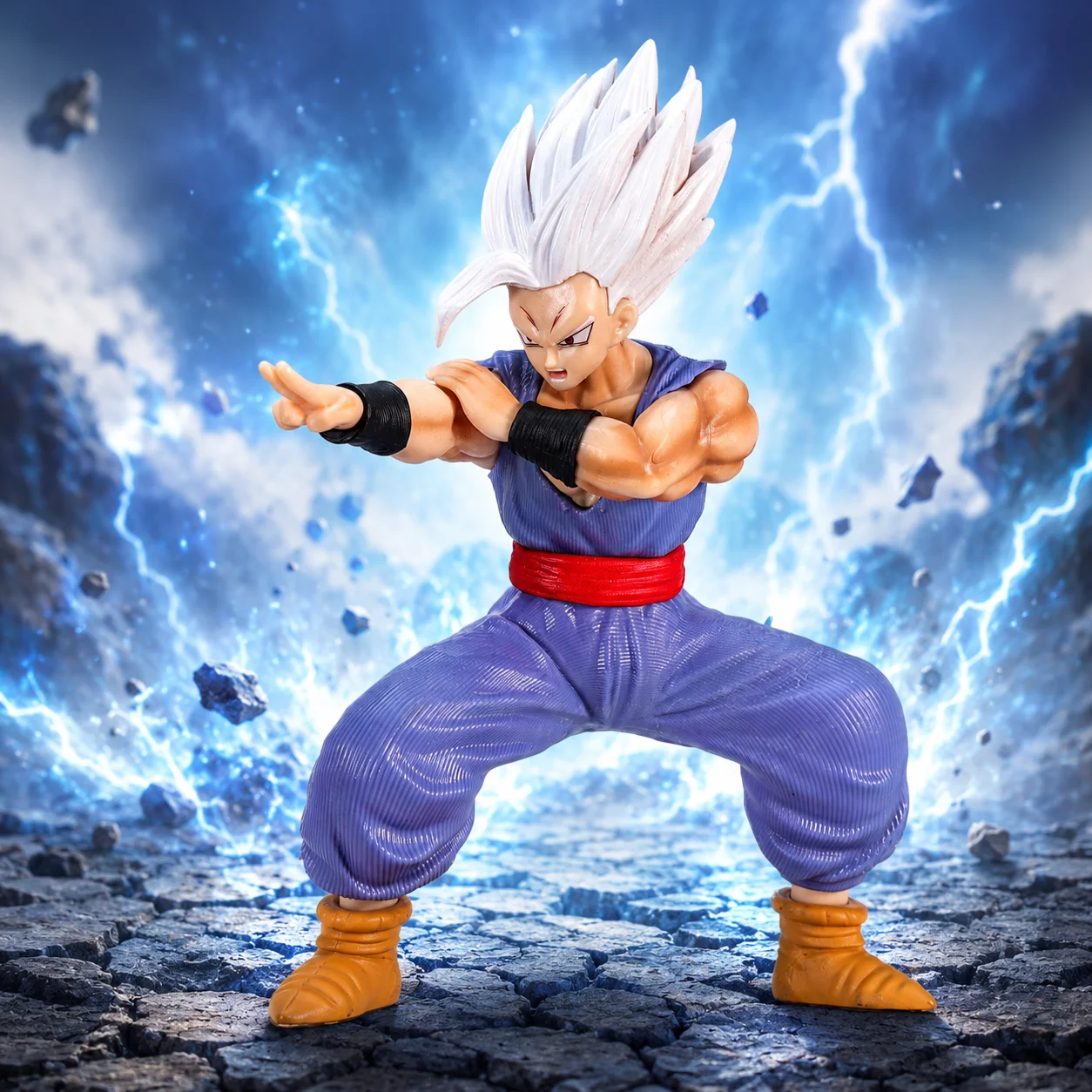 Figura de Acción de Son Gohan de Dragon Ball, Modelo de Anime, Estatua, Adorno de Escritorio, Coleccionable, Pequeño Regalo para Halloween, Navidad, San Valentín