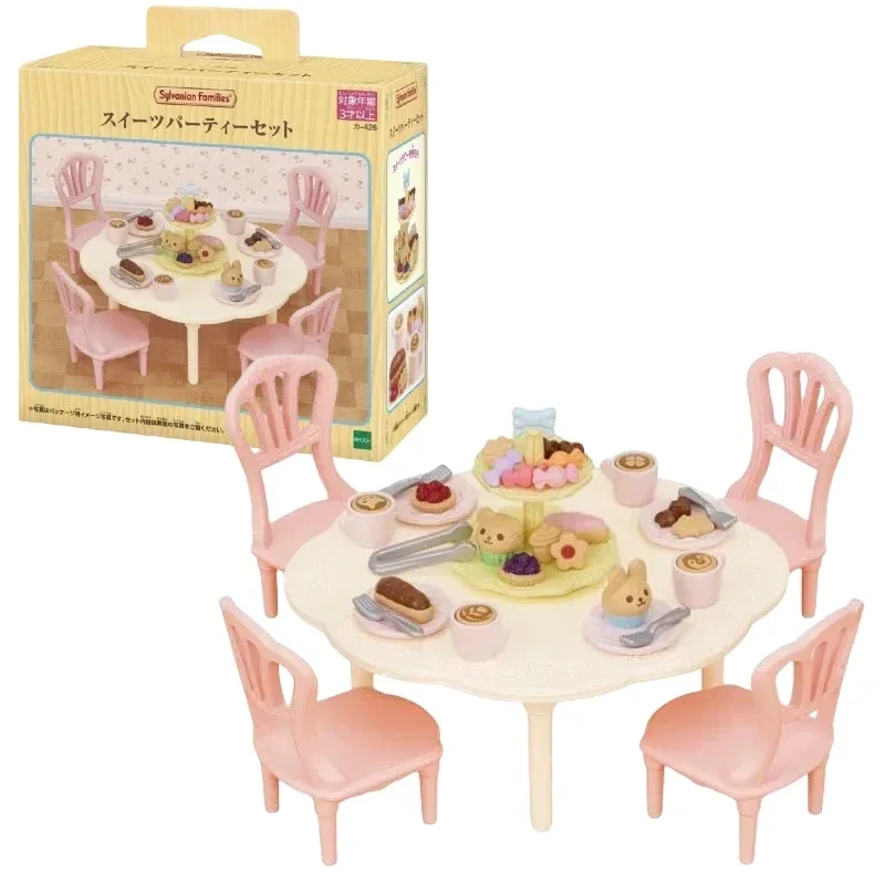 Sylvanian Families juguetes para niños para niñas Ternurines juegos de regalo lindos bichos de Calico familia del bosque Anime cocinas para niños niña