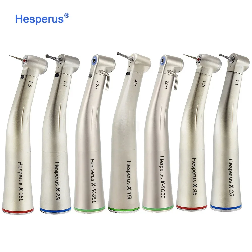 

Den tal Contra Angle Handpiece X95L X25L X15L SG20L Standard Push Button Fiber Optic Handpiece