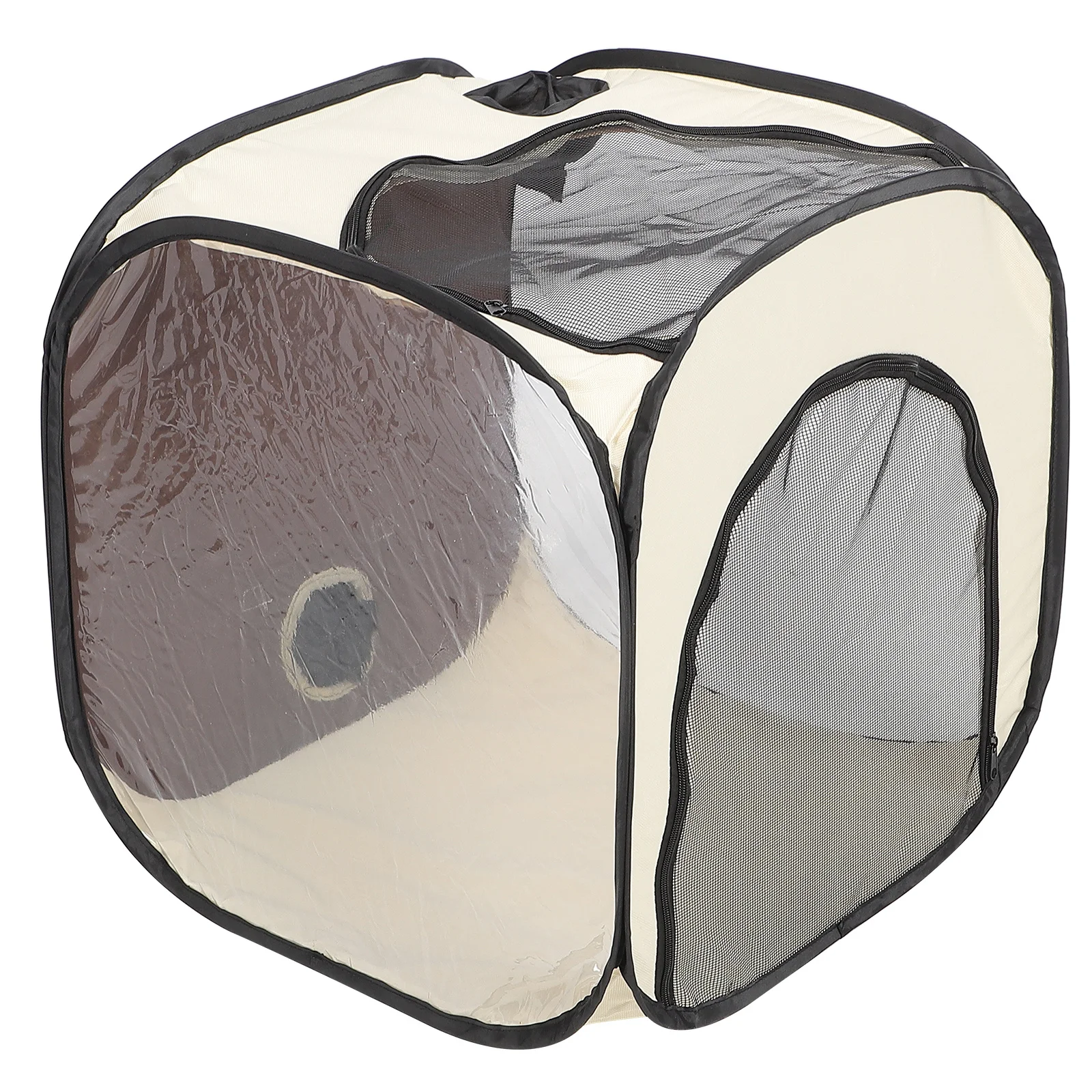 Grote zachte opvouwbare huisdierdrogerbox voor katten, honden, snel baden, drogen, tent, draagbare huisdierenföhn, kattenblaashaartas