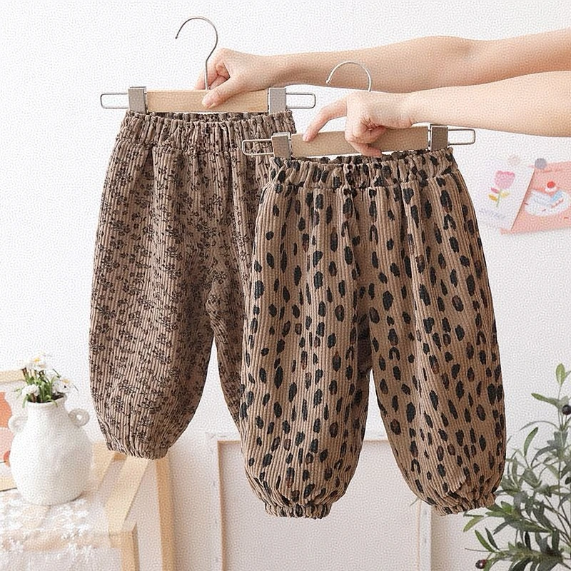 Korean Style Fashion Children's Trousers Spring/autumn Kids Clothes Loose Casual Harem Pants Baby Girl Boy Bloomers Outdoor Wear