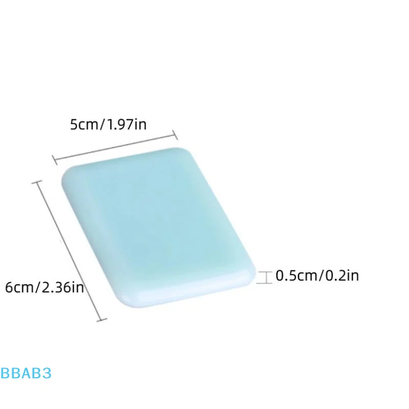 Kwadratowa, miękka gąbeczka do pudru, żelowa silikonowa gąbeczka do pudru do kosmetyków, podkładu do twarzy, kremu BB, bez pochłaniania pudru, narzędzie do makijażu.
