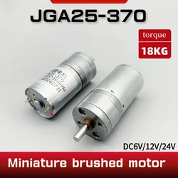GA25-370 micro brush DC deceleration The motor can speed up and reverse 6V12V24V with large torque  de engrenagem alto torque