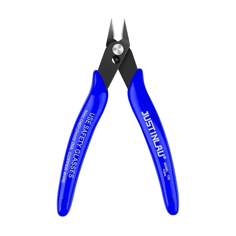 1/2/5pcs Diagonal Pliers Carbon Steel Pliers Electrical Wire Cable Cutters Cutting Side Snips Flush Pliers Nipper Hand Tools