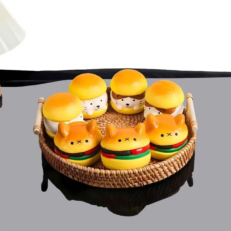 Cute Cartoon Food Shaped Slow Rising Soft Toys For Kids Gifts Office Stress Relief Party Favors