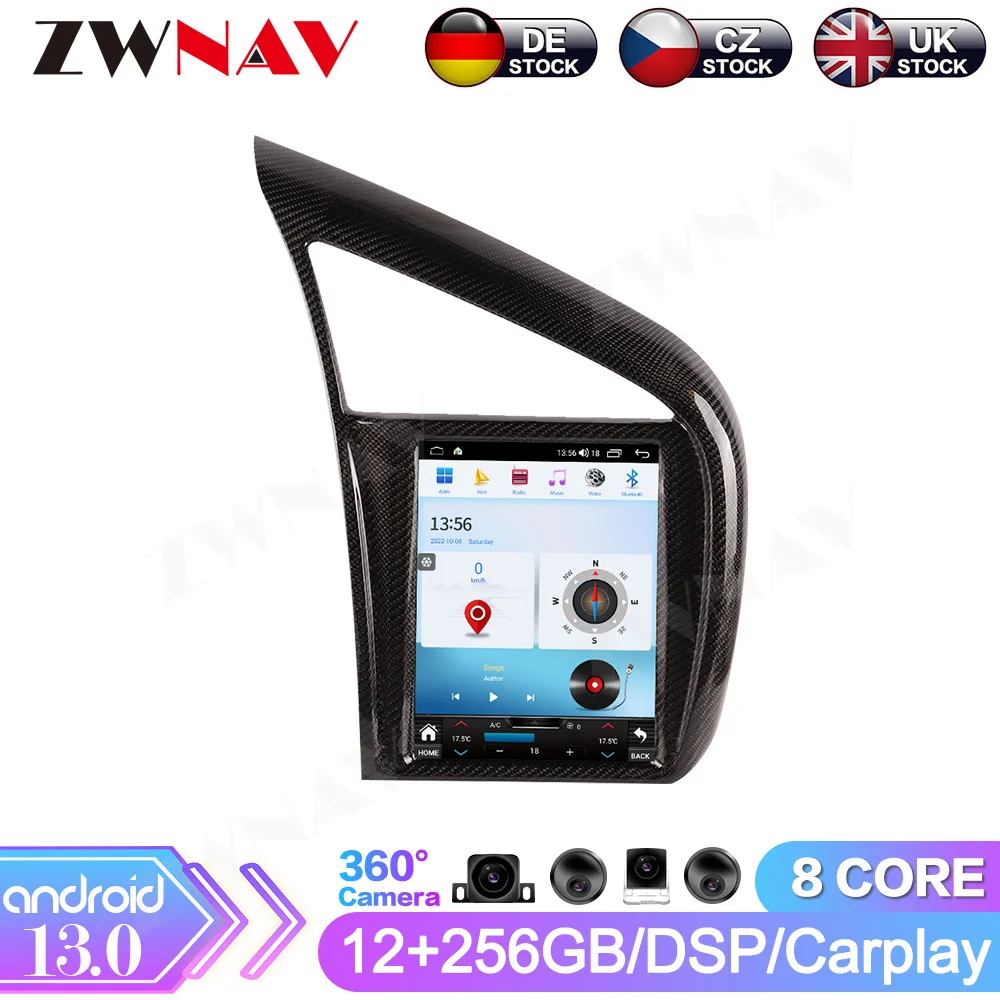 

9.7 Inch Android Car Radio For Audi R8 2007-2015 DVD Multimedia Video DSP Player Stereo Auto Head Unit GPS Navigation BT Carplay