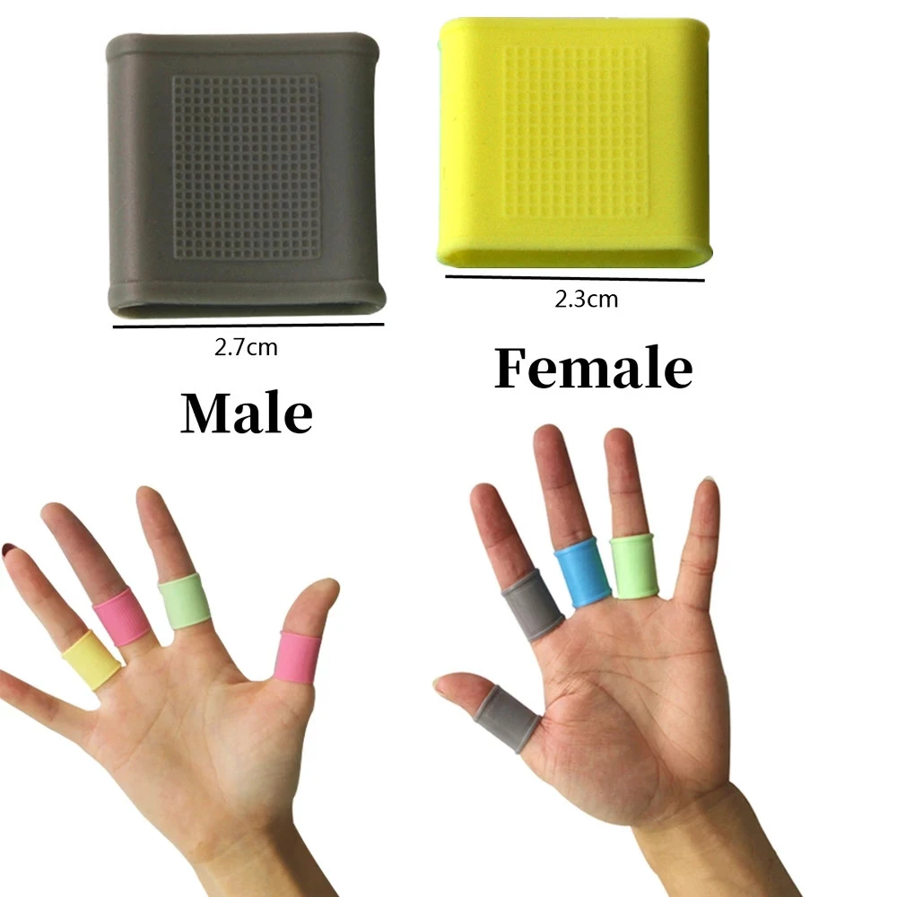 Multicolor Grip Support Silicone Anti-Slip Safety Golf Finger Sleeve Hand Protector Protector Grip Golf Finger Protective Cover