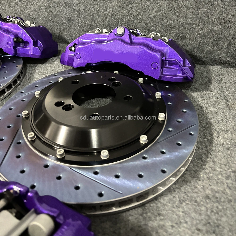 China Wholesale 6 Pistons 18Z Brake Caliper Big 6 Pot Brake Kit Brake Pads Set Car Spare Parts for BMW E46 E63 E90 E92 E93 - Image 3