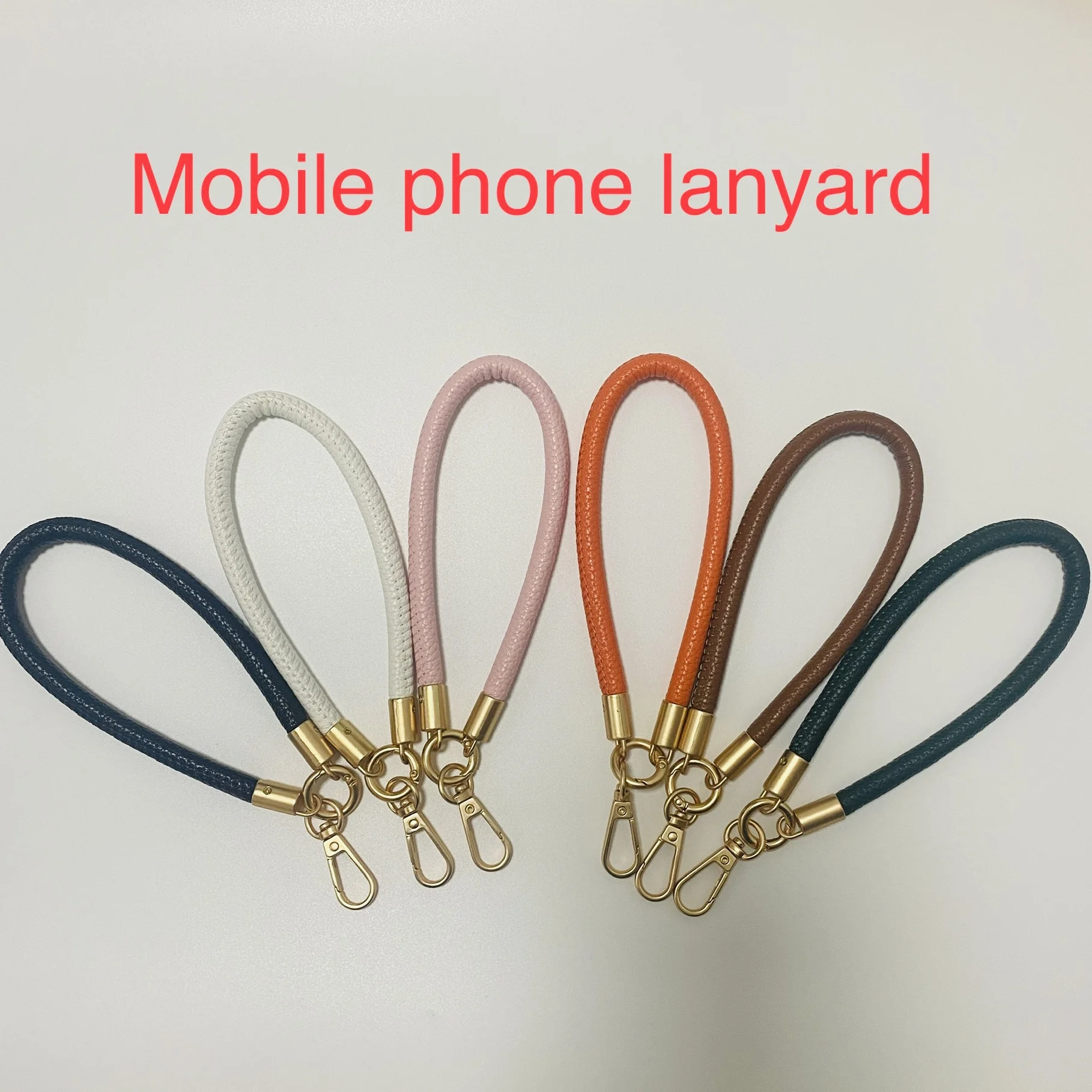 

Mobile Phone Rope Lanyard Phone Strap Anti-lost Lanyard Crossbody Necklace Cord Chain Black Wholesale Lanyard Chain