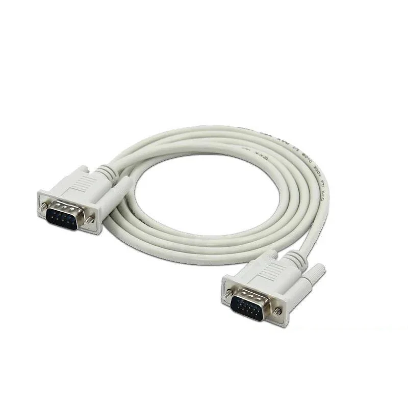 Db9 9 Pin Man Naar Vga 15 Pin Mannelijke Adapter Kabel Voor Auto Video Adapter Kabel Computer Seriële Poort Com Transmissie